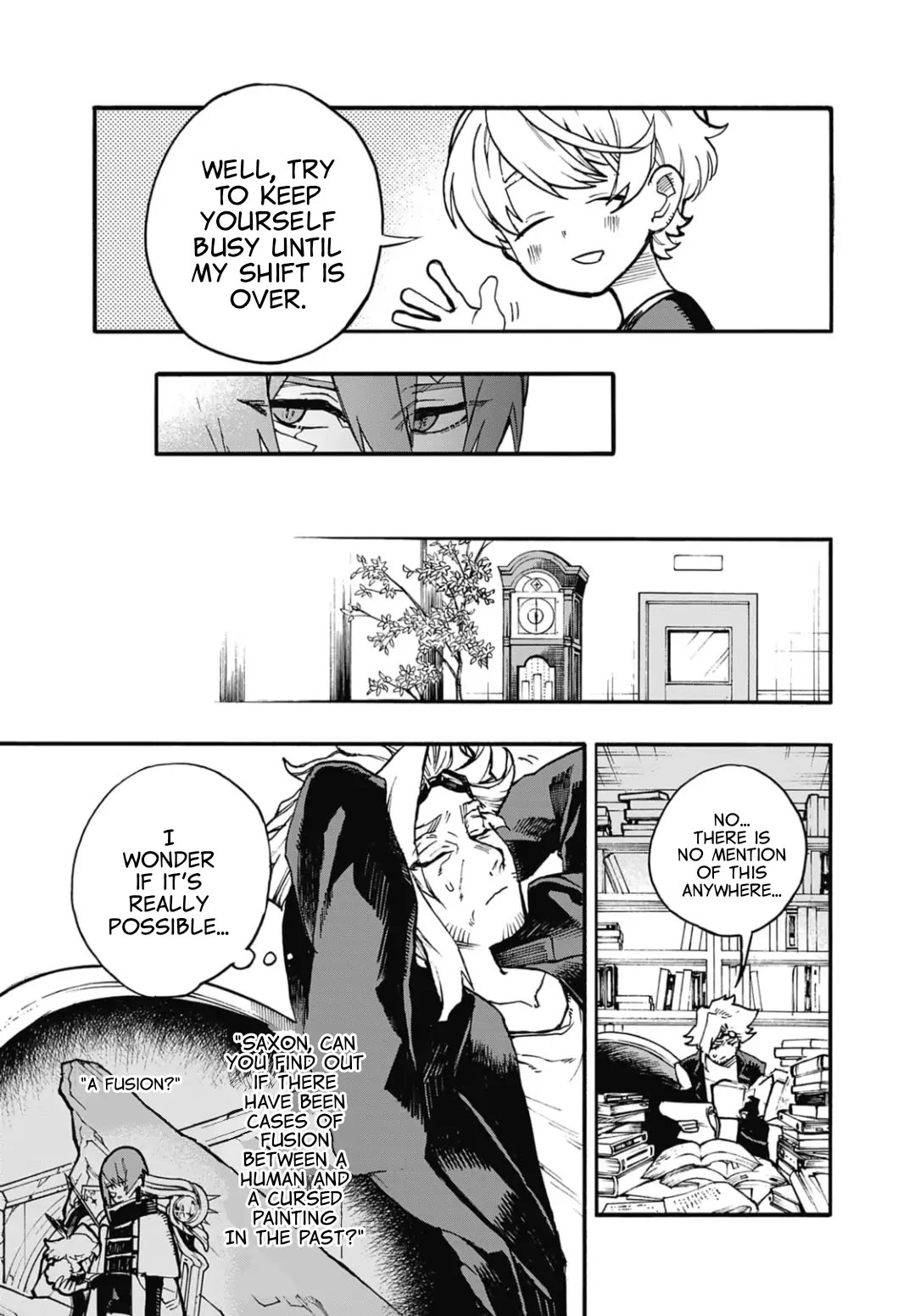 Majo no Kaigashuu Chapter 13 page 13 - Chapter 13: Chance encounter in the moonlight