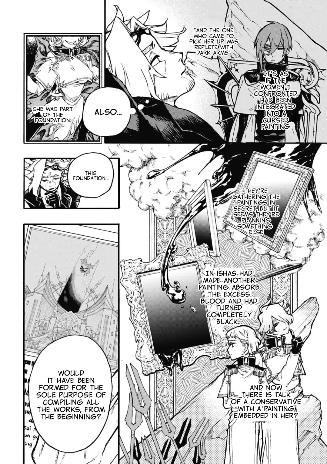 Majo no Kaigashuu Chapter 13 page 14 - Chapter 13: Chance encounter in the moonlight
