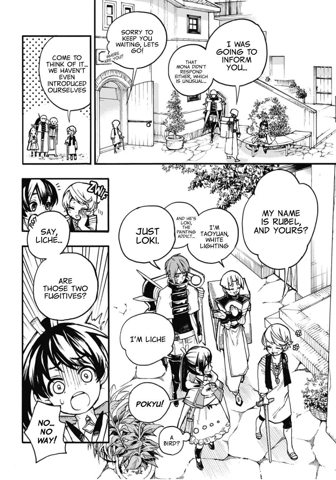 Majo no Kaigashuu Chapter 13 page 16 - Chapter 13: Chance encounter in the moonlight