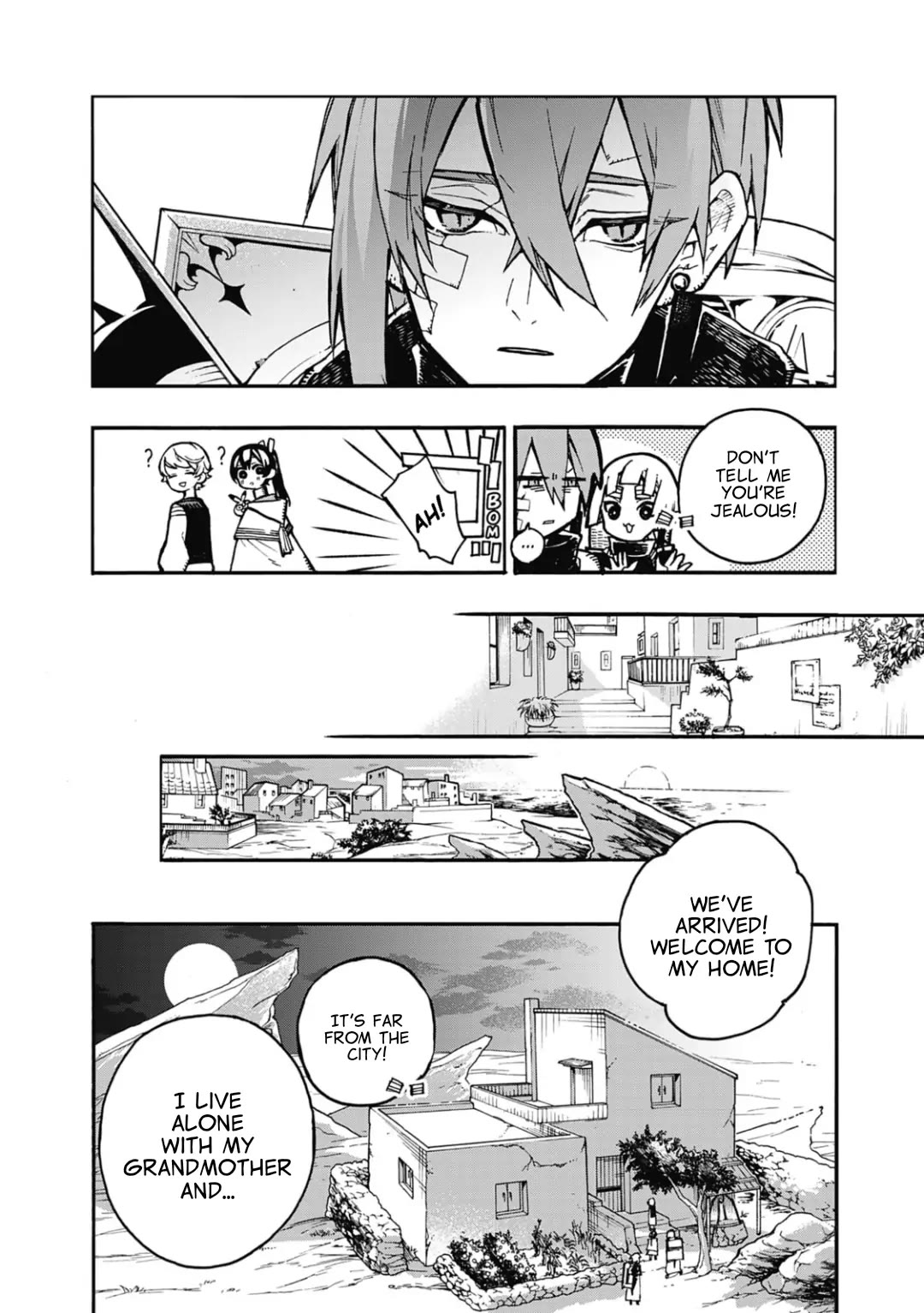 Majo no Kaigashuu Chapter 13 page 18 - Chapter 13: Chance encounter in the moonlight