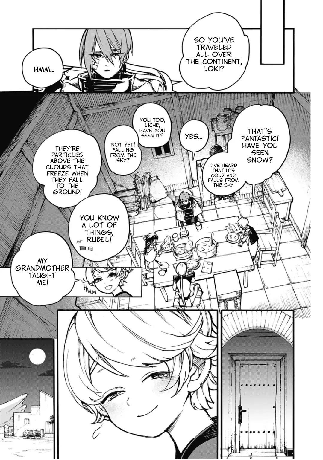 Majo no Kaigashuu Chapter 13 page 21 - Chapter 13: Chance encounter in the moonlight