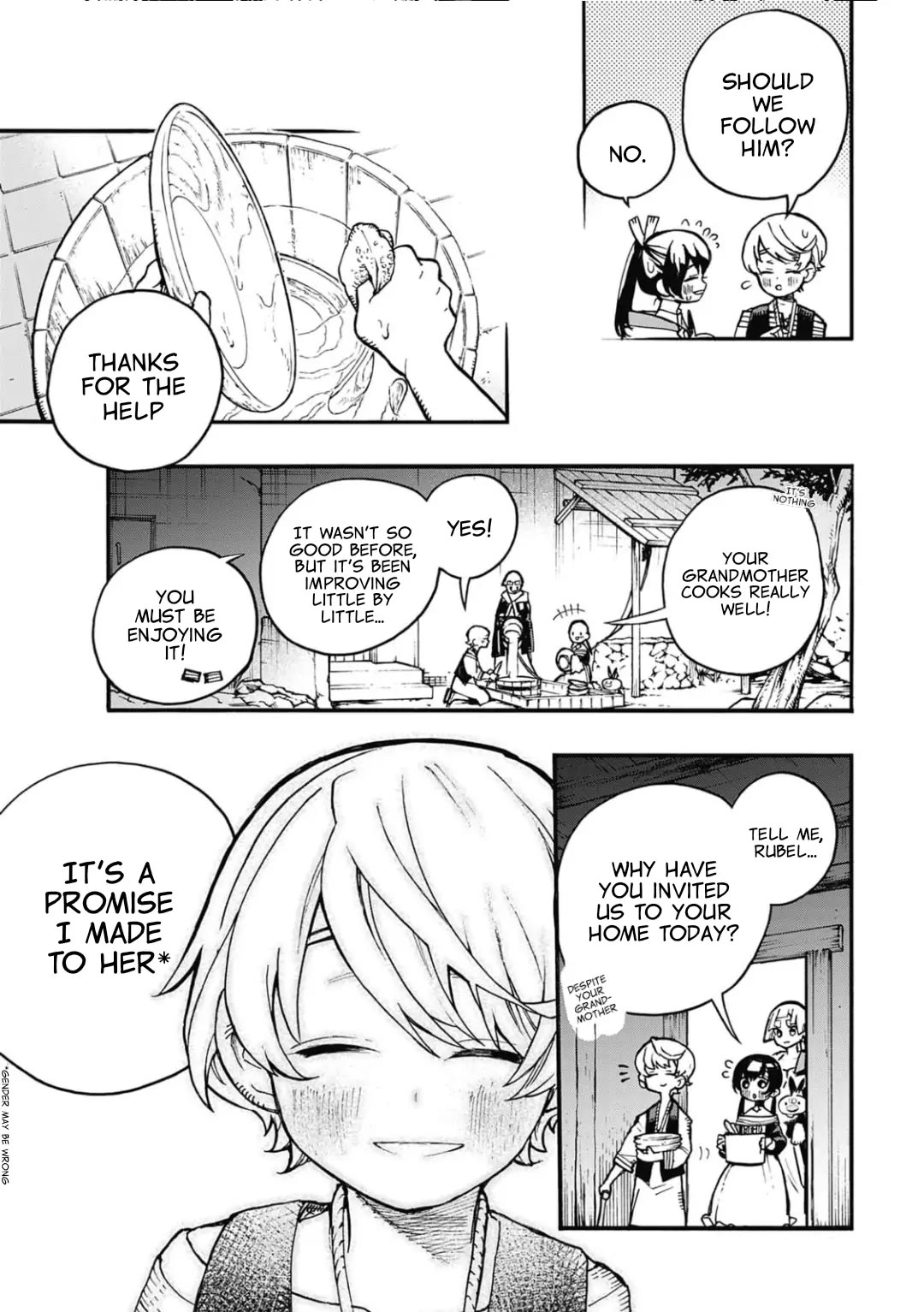 Majo no Kaigashuu Chapter 13 page 23 - Chapter 13: Chance encounter in the moonlight