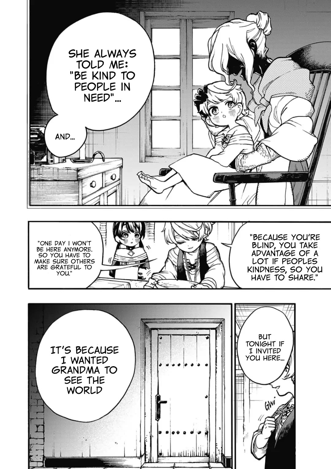 Majo no Kaigashuu Chapter 13 page 24 - Chapter 13: Chance encounter in the moonlight