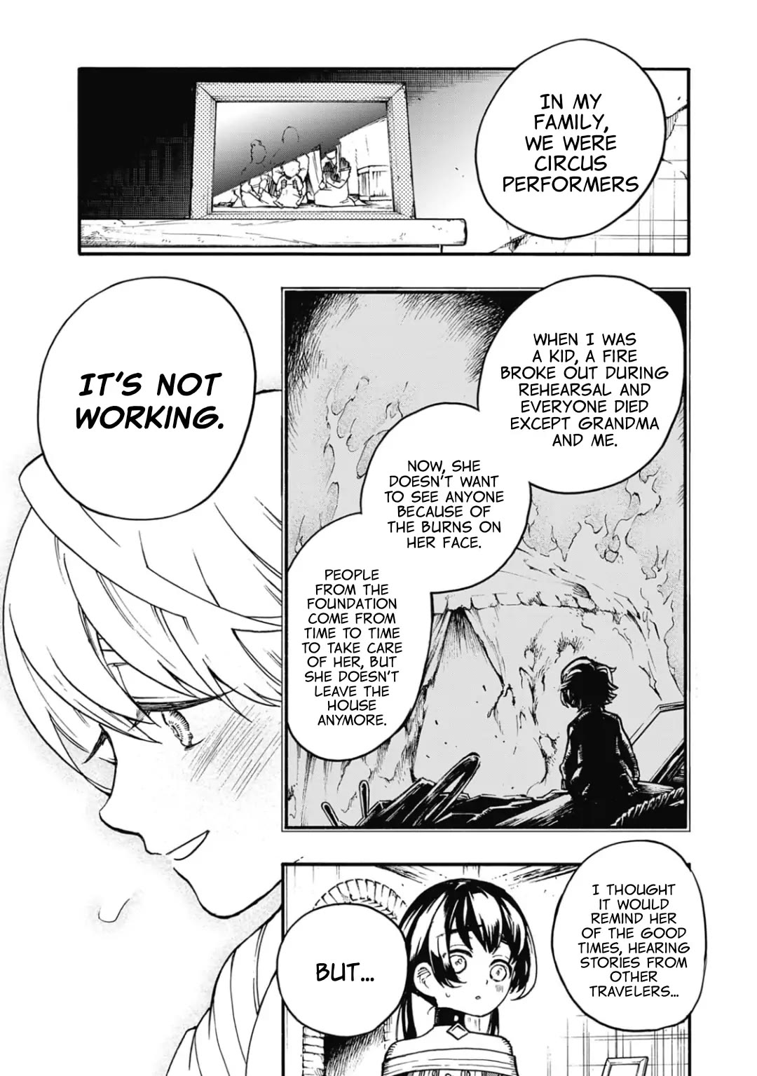 Majo no Kaigashuu Chapter 13 page 25 - Chapter 13: Chance encounter in the moonlight