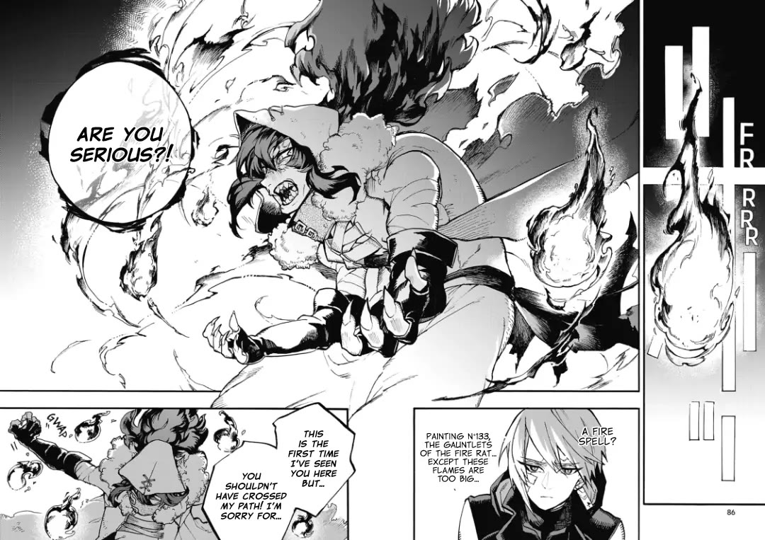 Majo no Kaigashuu Chapter 13 page 34 - Chapter 13: Chance encounter in the moonlight