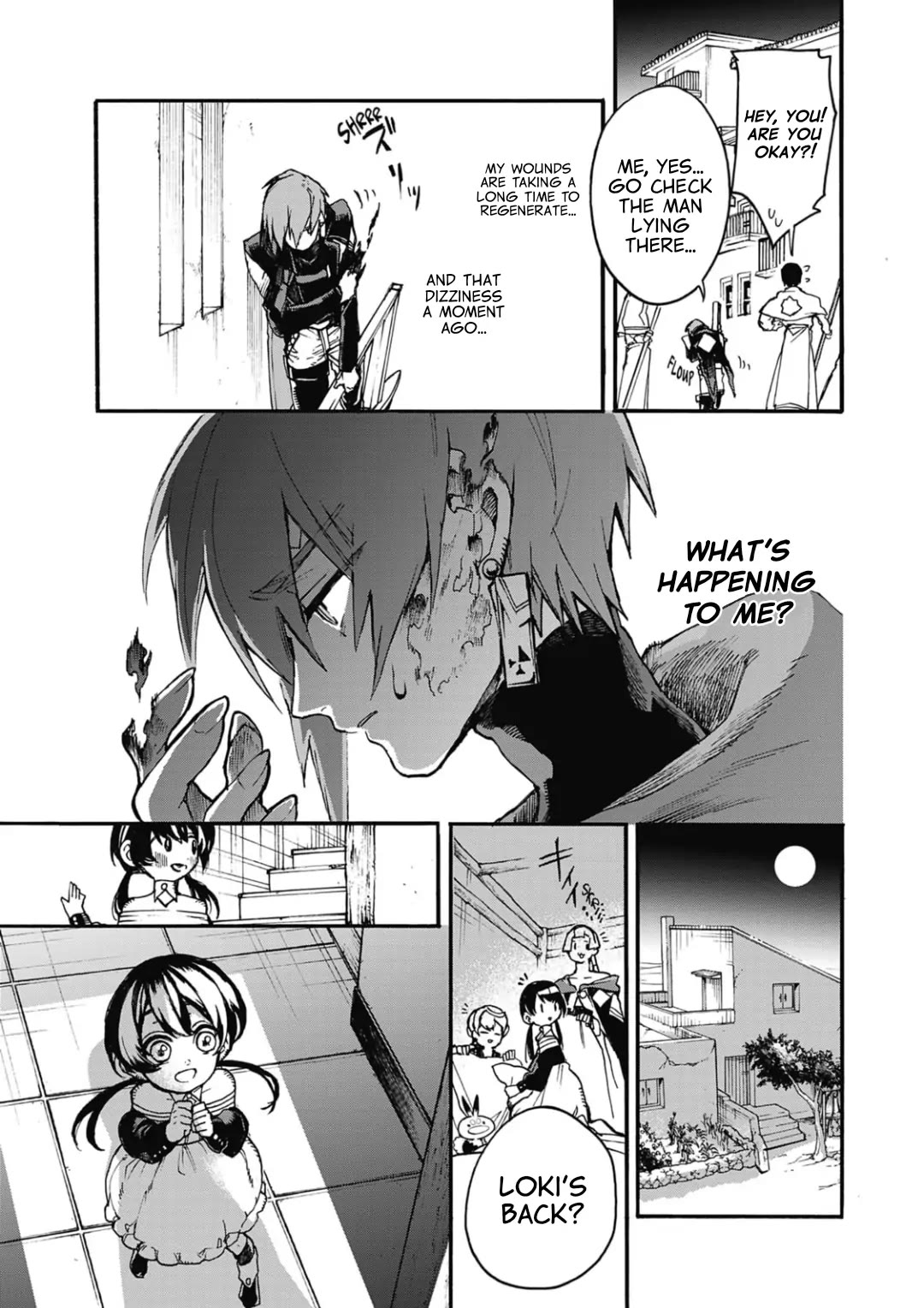 Majo no Kaigashuu Chapter 13 page 40 - Chapter 13: Chance encounter in the moonlight