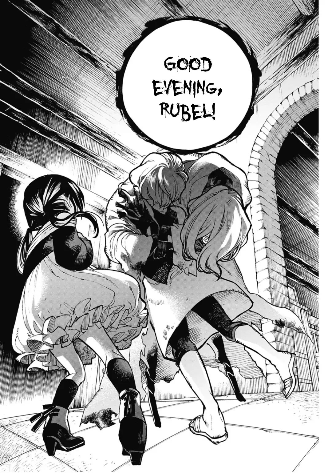 Majo no Kaigashuu Chapter 13 page 44 - Chapter 13: Chance encounter in the moonlight