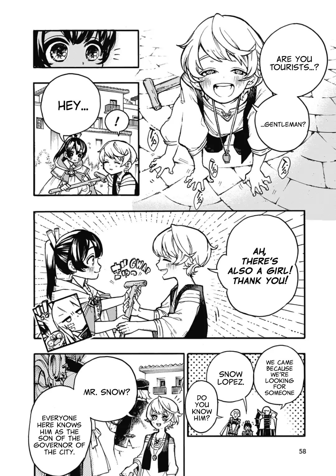 Majo no Kaigashuu Chapter 13 page 6 - Chapter 13: Chance encounter in the moonlight