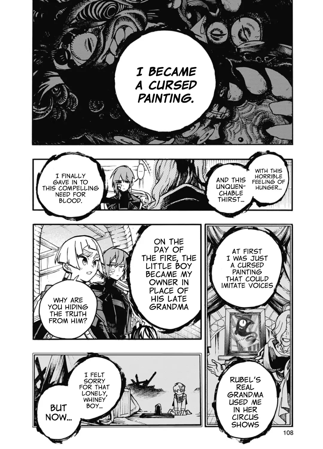 Majo no Kaigashuu Chapter 14 page 10 - Chapter 14: A white lie
