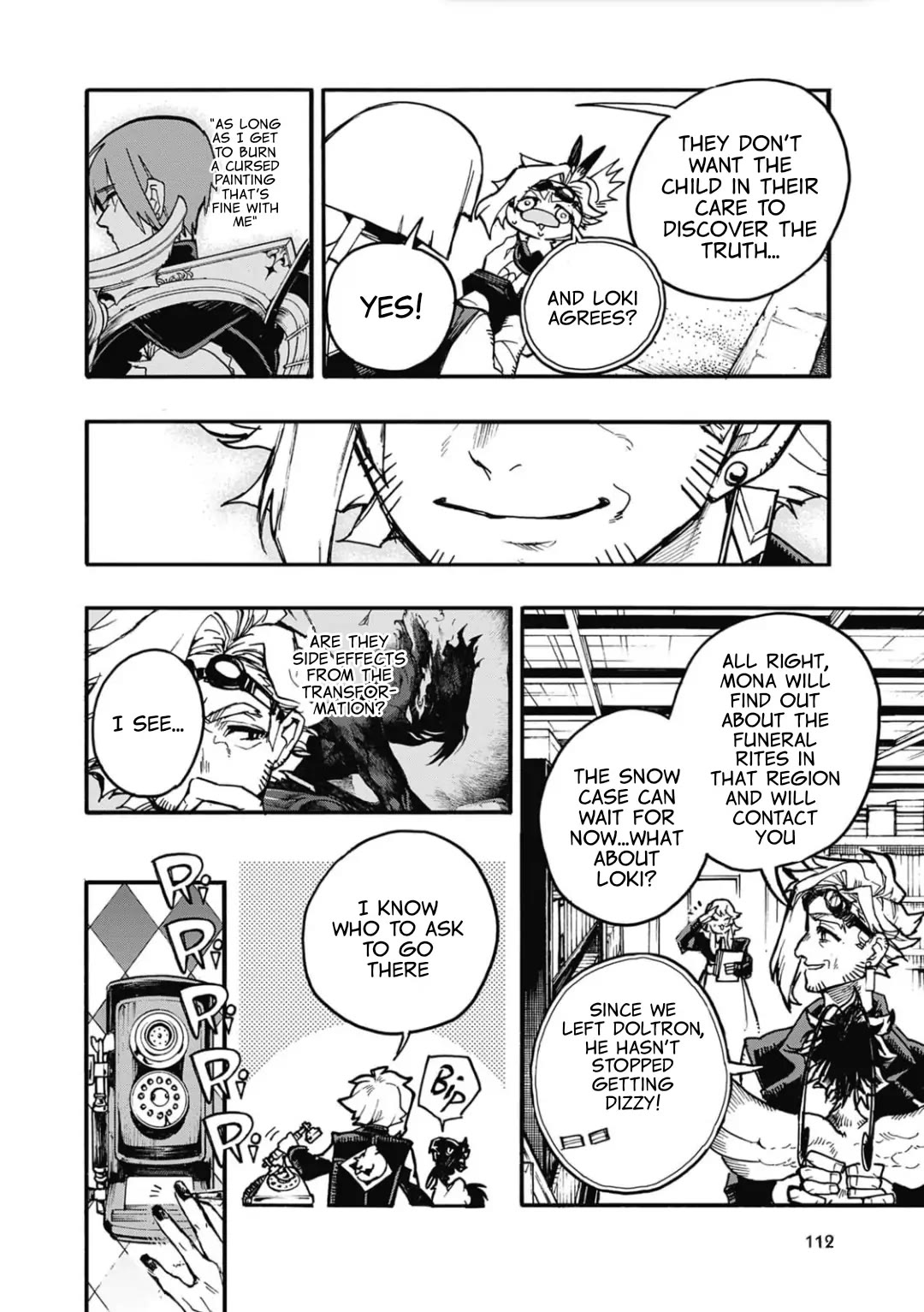 Majo no Kaigashuu Chapter 14 page 14 - Chapter 14: A white lie