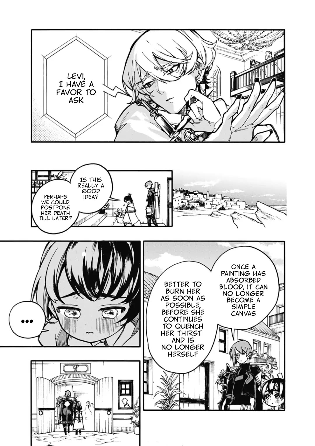 Majo no Kaigashuu Chapter 14 page 15 - Chapter 14: A white lie