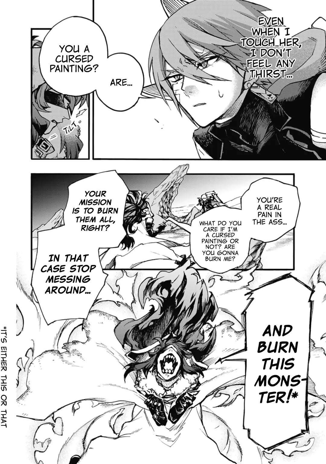 Majo no Kaigashuu Chapter 14 page 28 - Chapter 14: A white lie