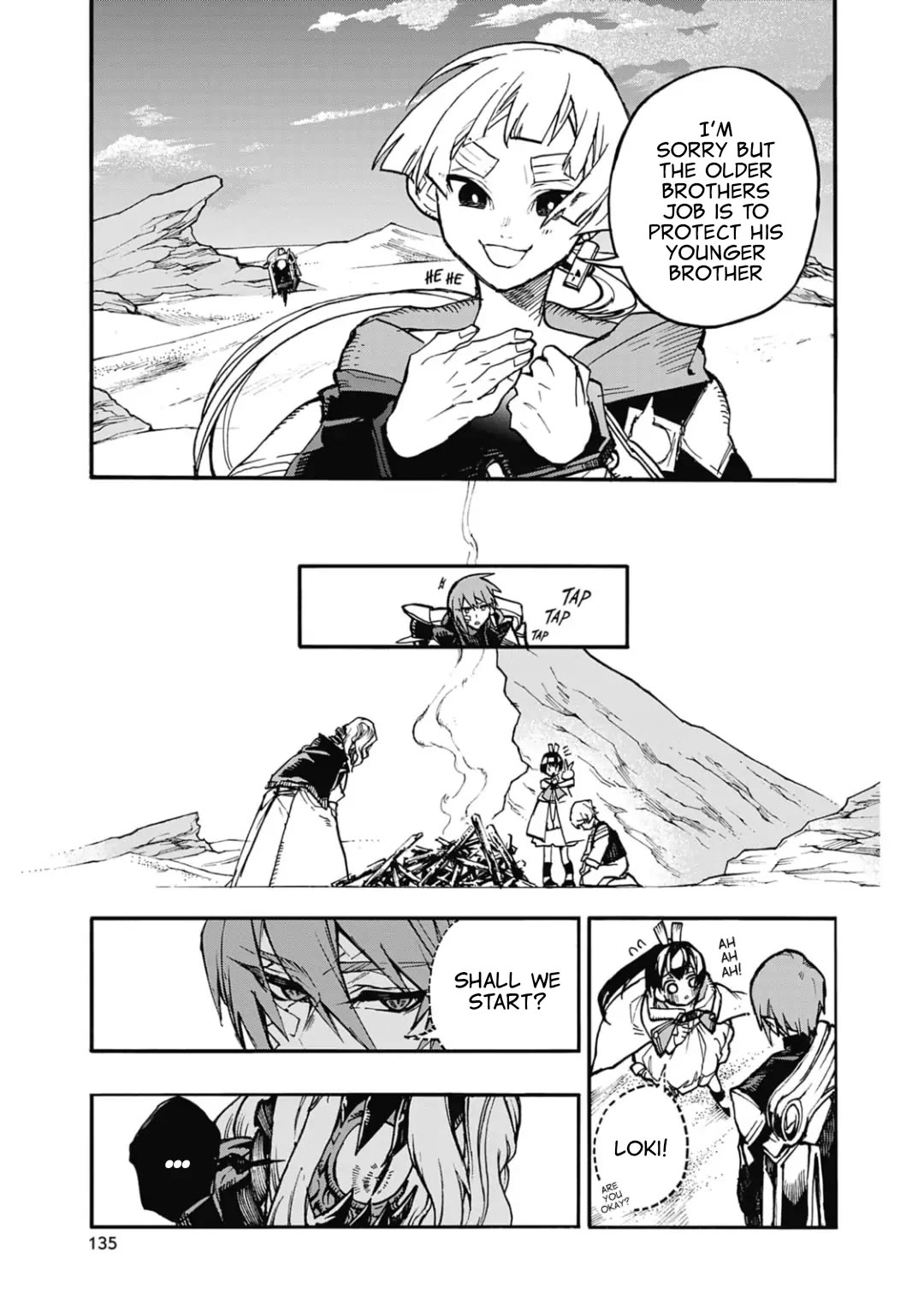 Majo no Kaigashuu Chapter 14 page 37 - Chapter 14: A white lie