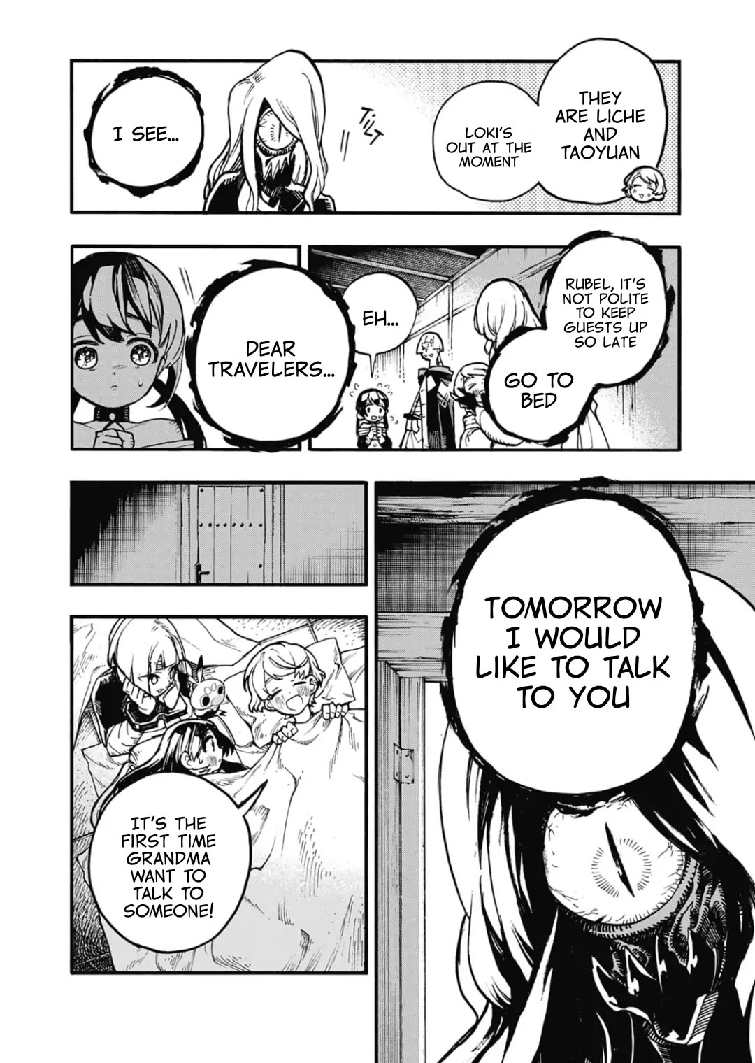Majo no Kaigashuu Chapter 14 page 6 - Chapter 14: A white lie