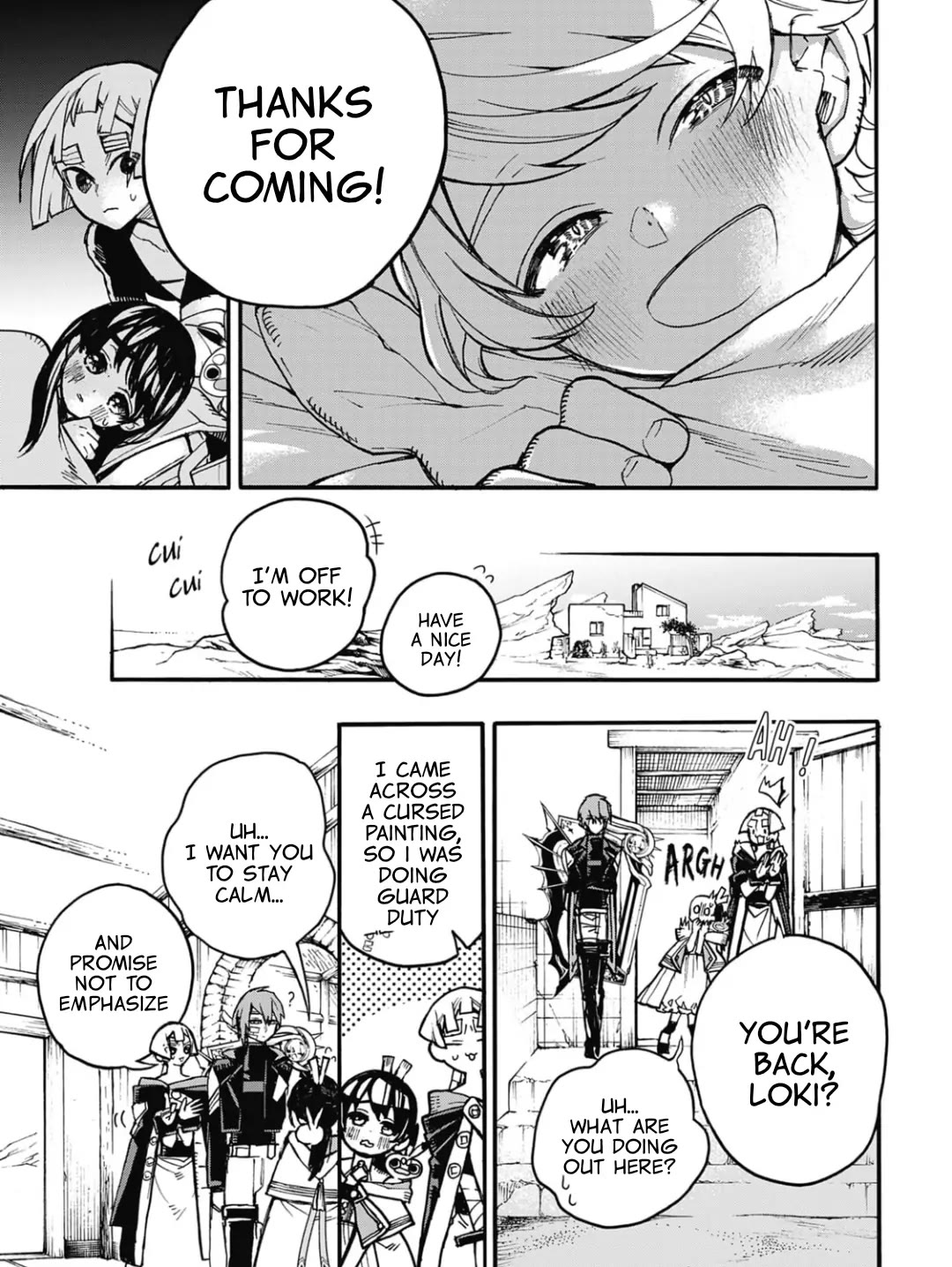 Majo no Kaigashuu Chapter 14 page 7 - Chapter 14: A white lie