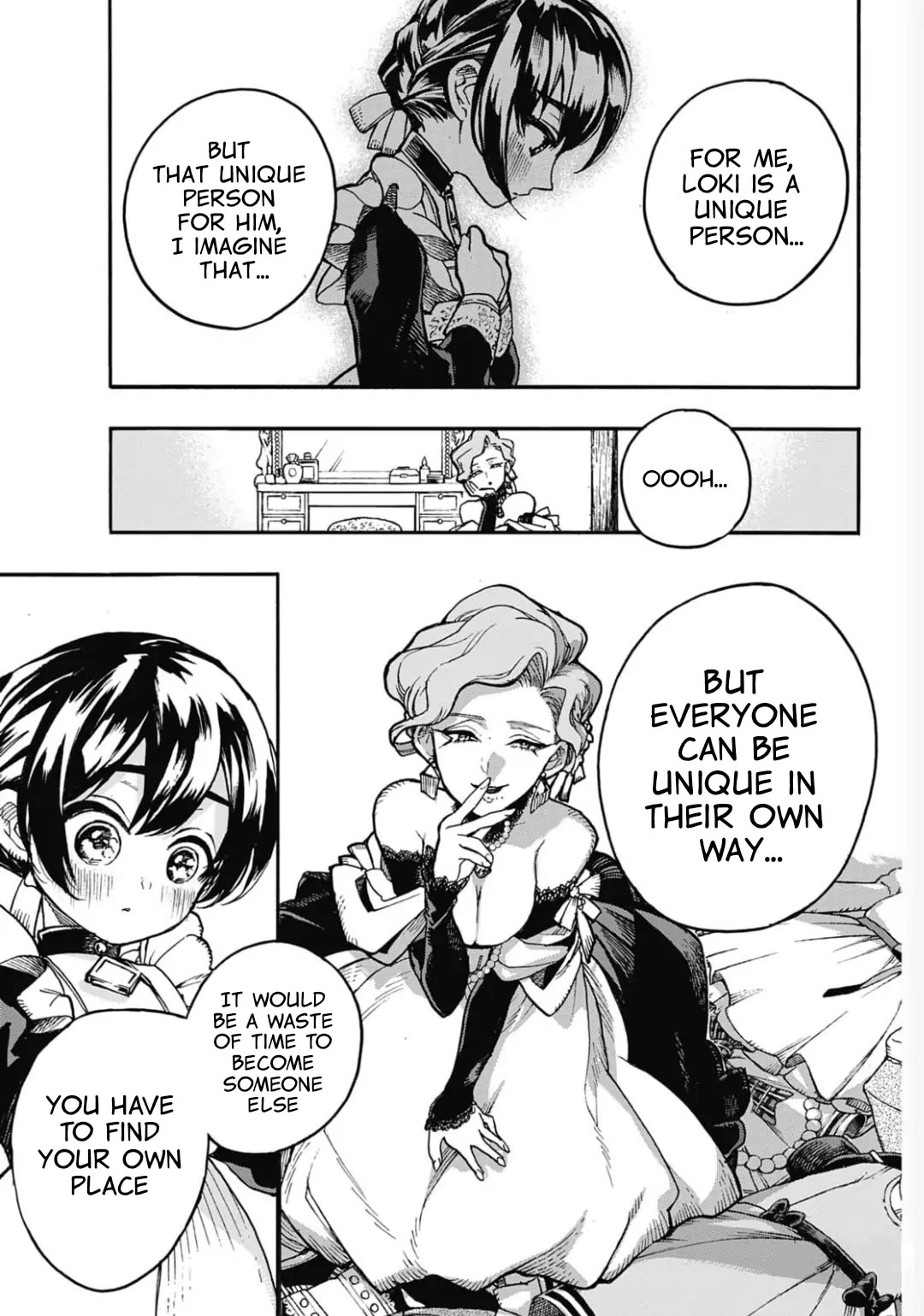 Majo no Kaigashuu Chapter 15 page 23 - Chapter 15: A separate place
