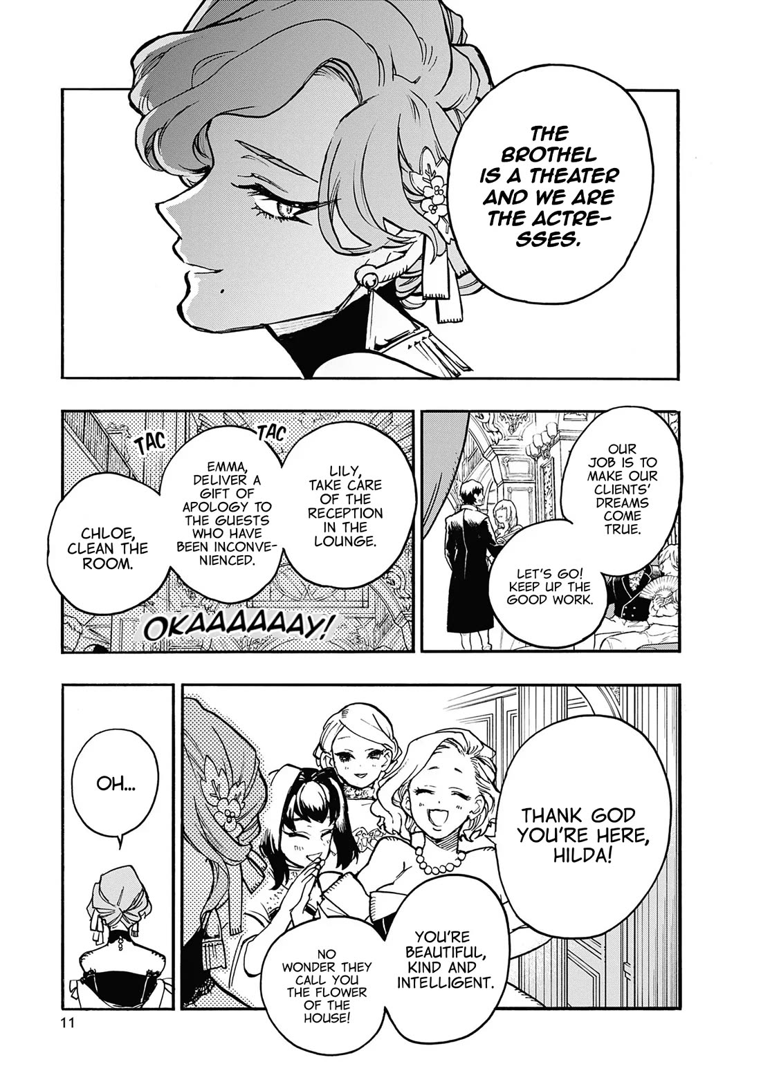Majo no Kaigashuu Chapter 16 page 10 - Chapter 16: A flower in a palace