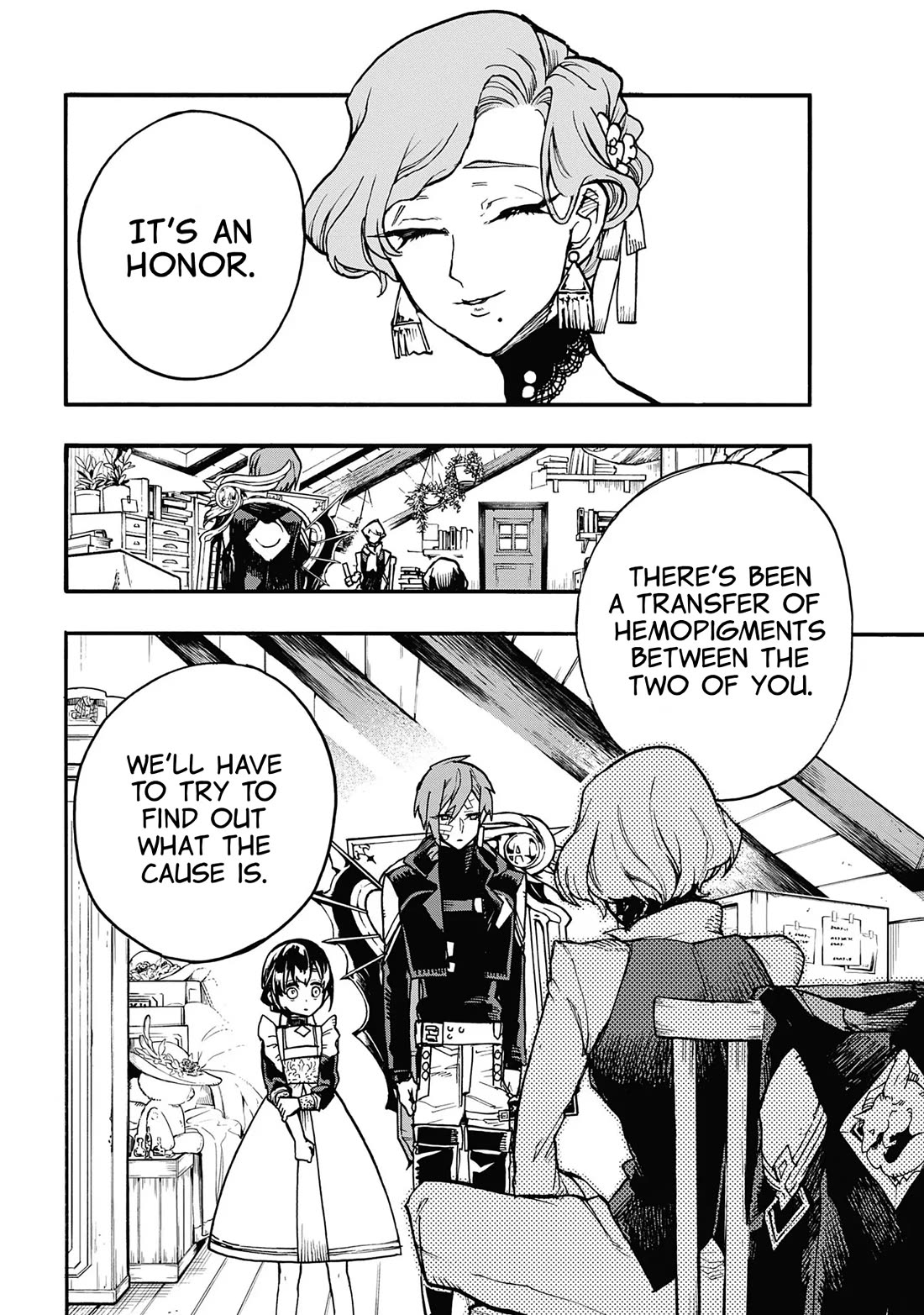 Majo no Kaigashuu Chapter 16 page 11 - Chapter 16: A flower in a palace