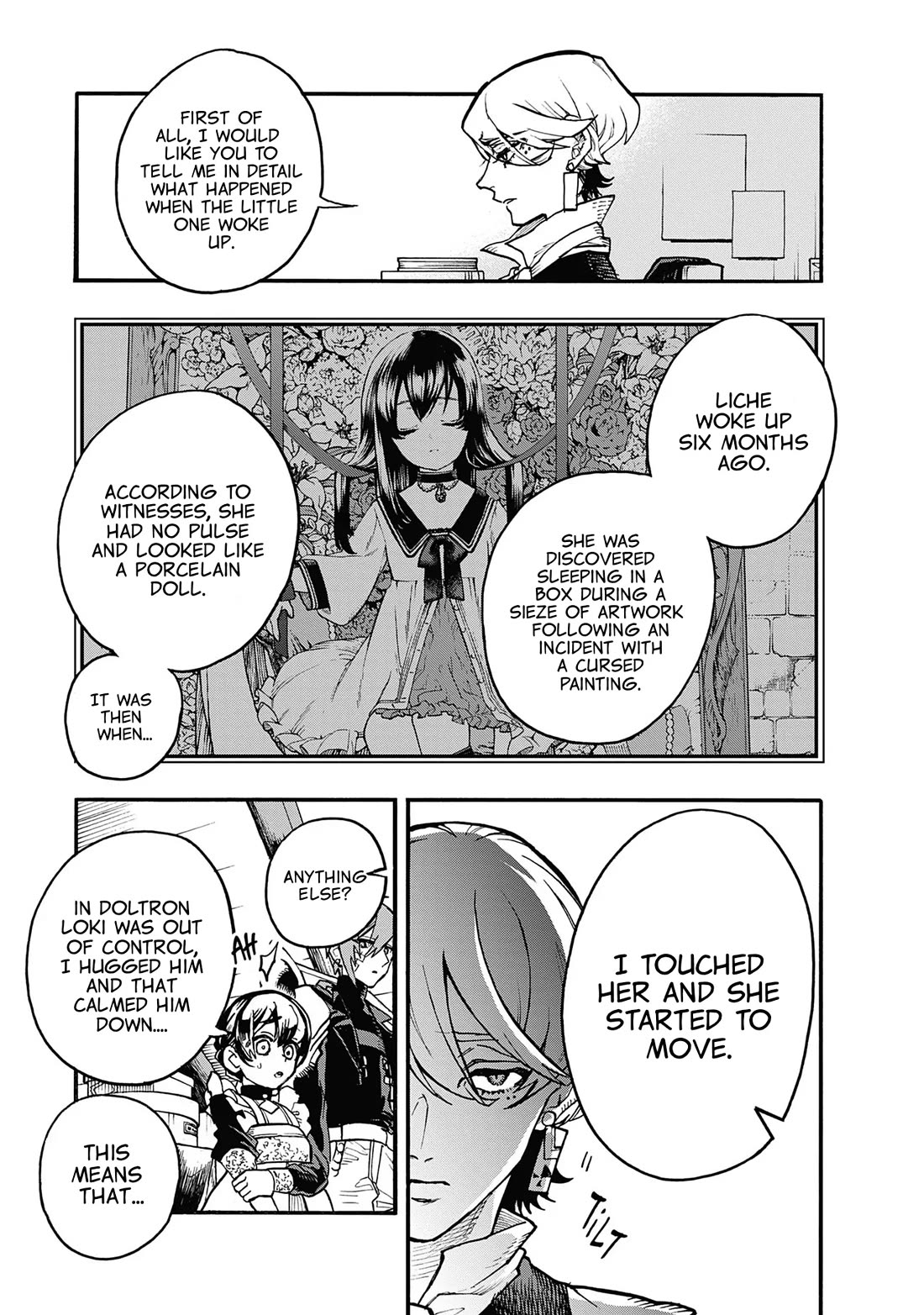 Majo no Kaigashuu Chapter 16 page 12 - Chapter 16: A flower in a palace
