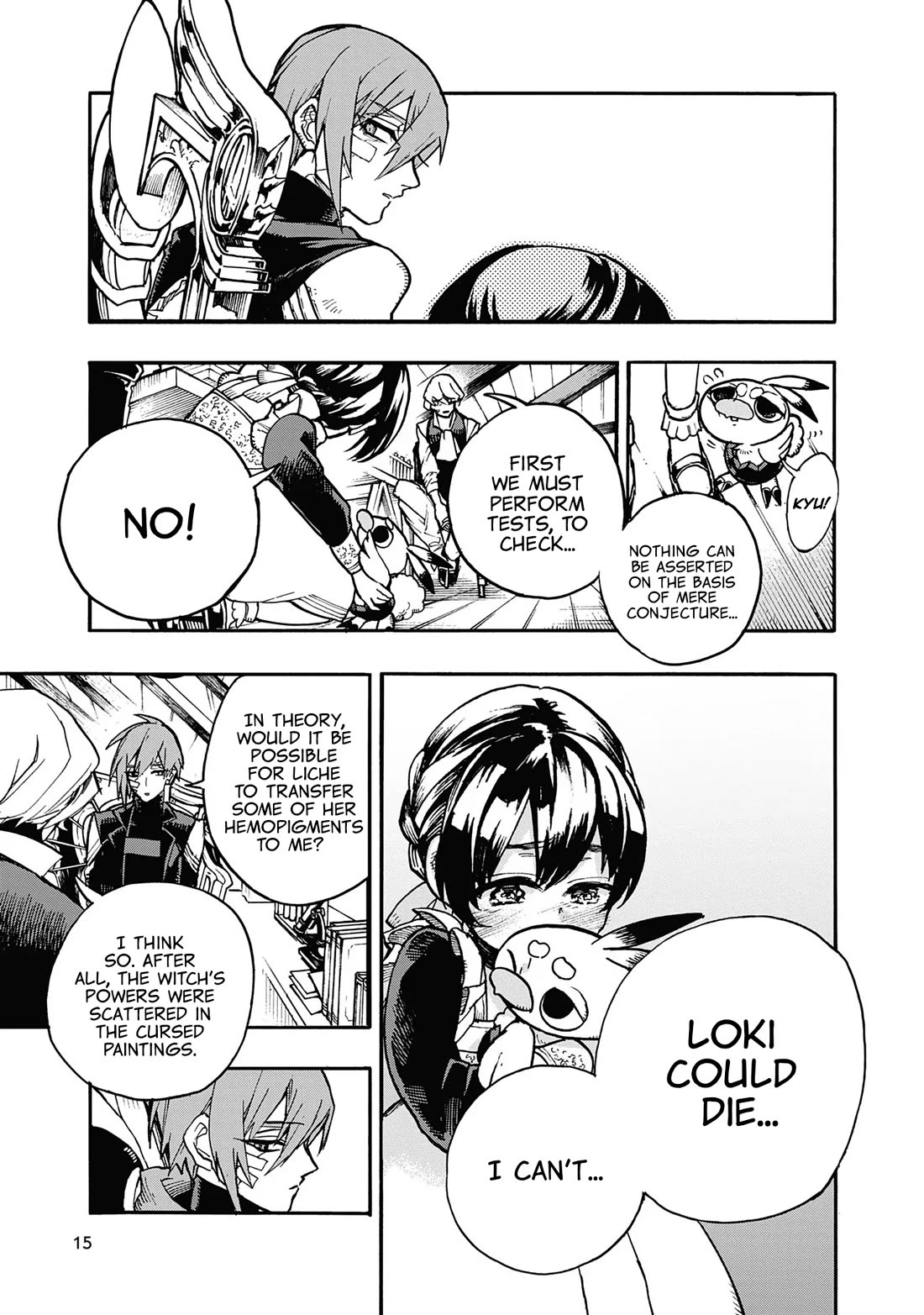 Majo no Kaigashuu Chapter 16 page 14 - Chapter 16: A flower in a palace