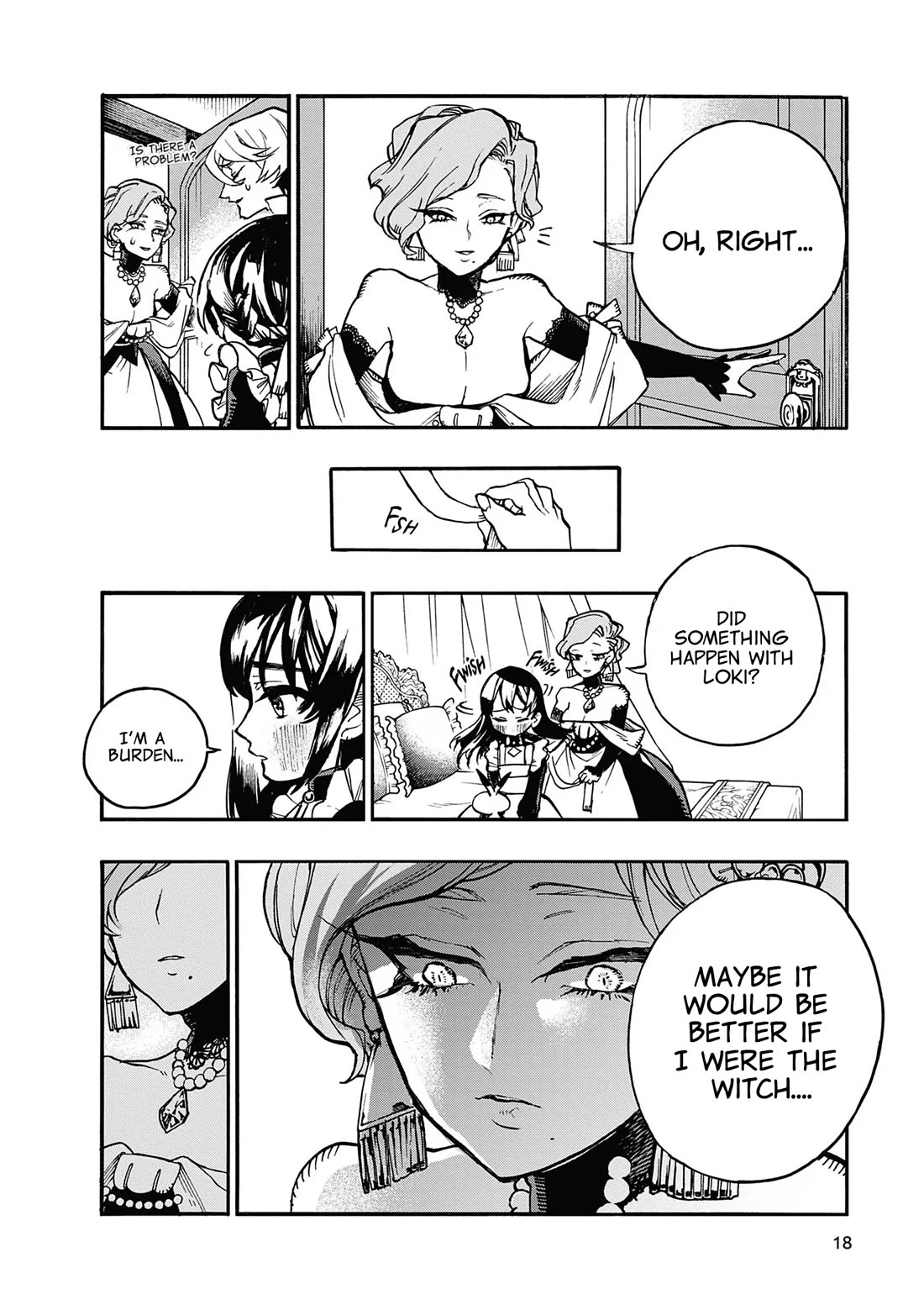 Majo no Kaigashuu Chapter 16 page 17 - Chapter 16: A flower in a palace