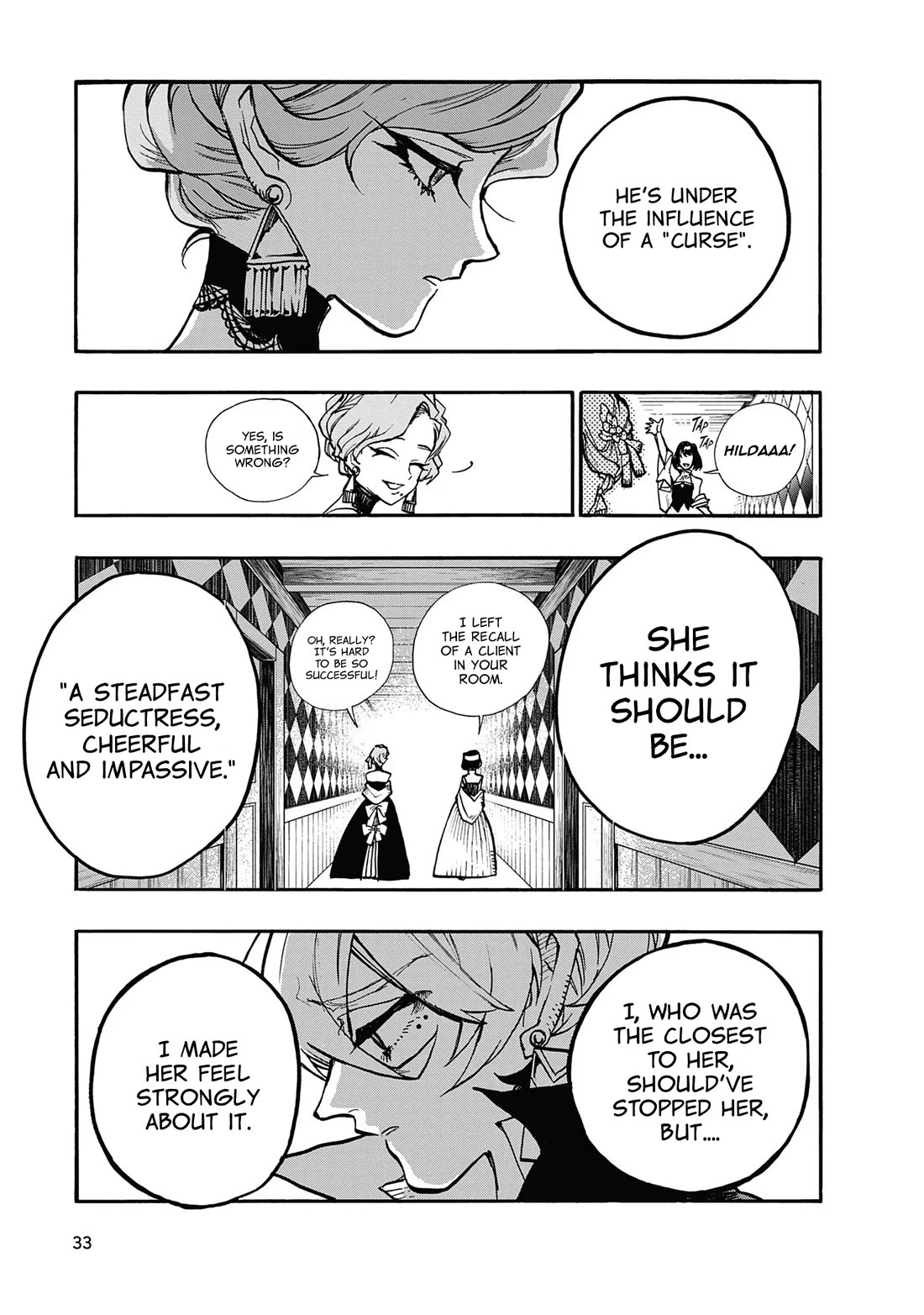 Majo no Kaigashuu Chapter 16 page 32 - Chapter 16: A flower in a palace