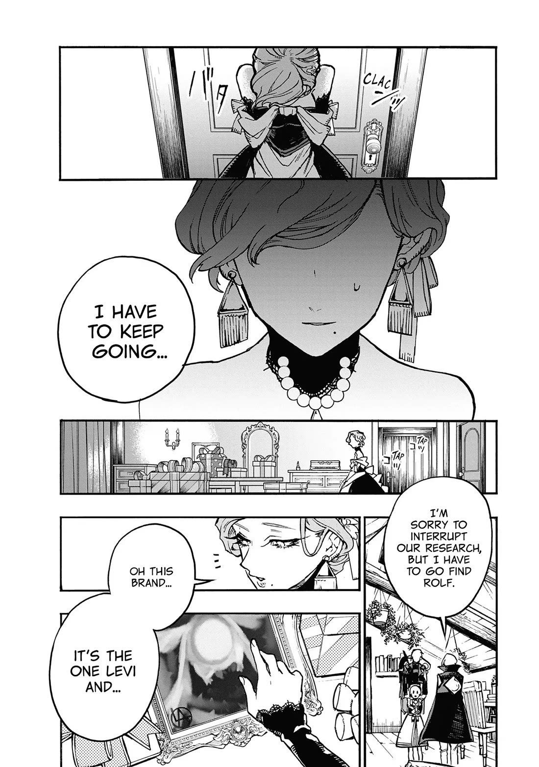 Majo no Kaigashuu Chapter 16 page 33 - Chapter 16: A flower in a palace