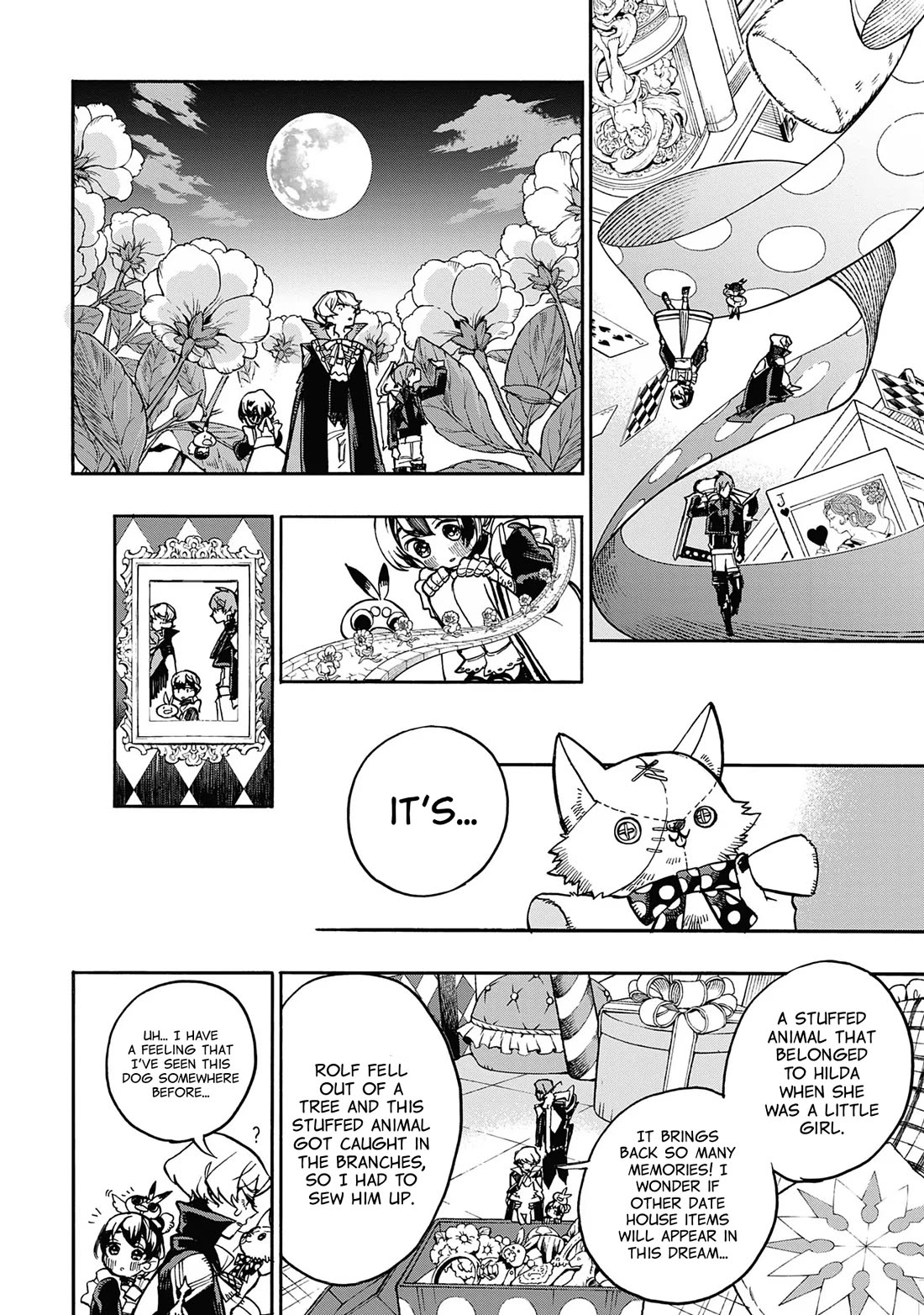 Majo no Kaigashuu Chapter 16 page 44 - Chapter 16: A flower in a palace