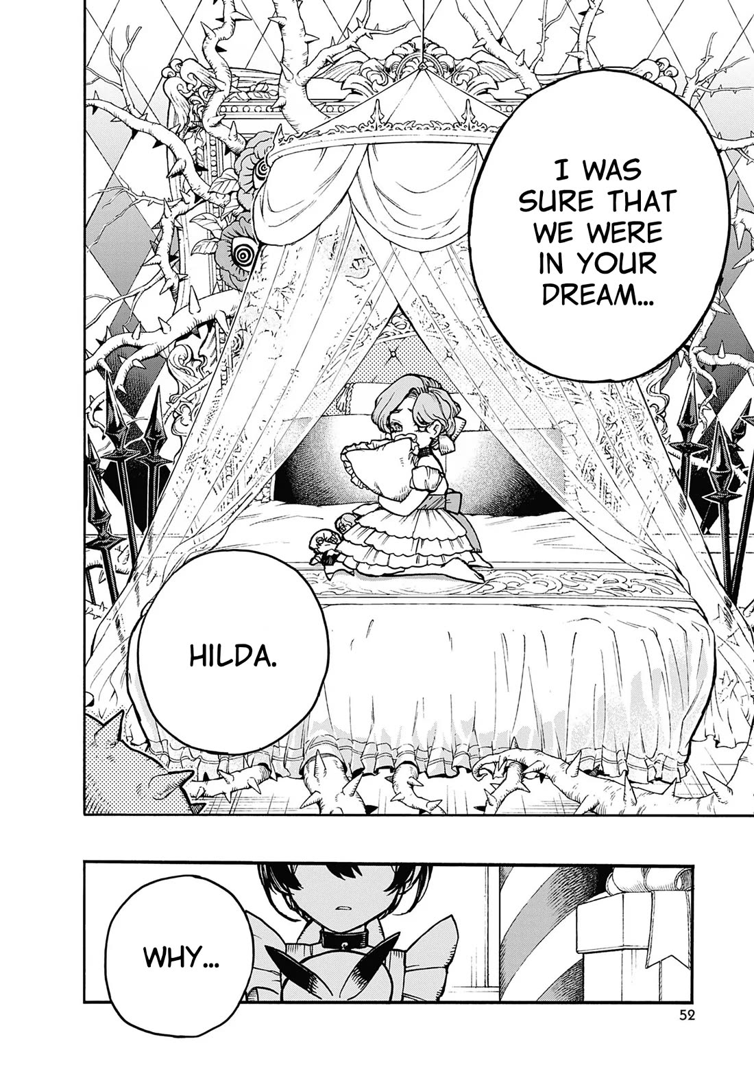 Majo no Kaigashuu Chapter 16 page 50 - Chapter 16: A flower in a palace