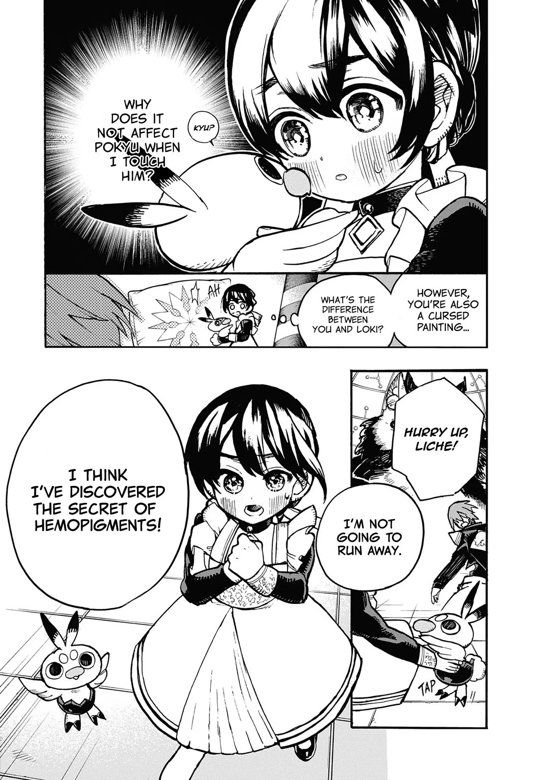 Majo no Kaigashuu Chapter 16 page 51 - Chapter 16: A flower in a palace