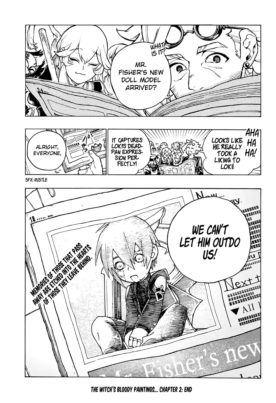 Majo no Kaigashuu Chapter 2 page 63 - Chapter 2: The Marionette’s Love