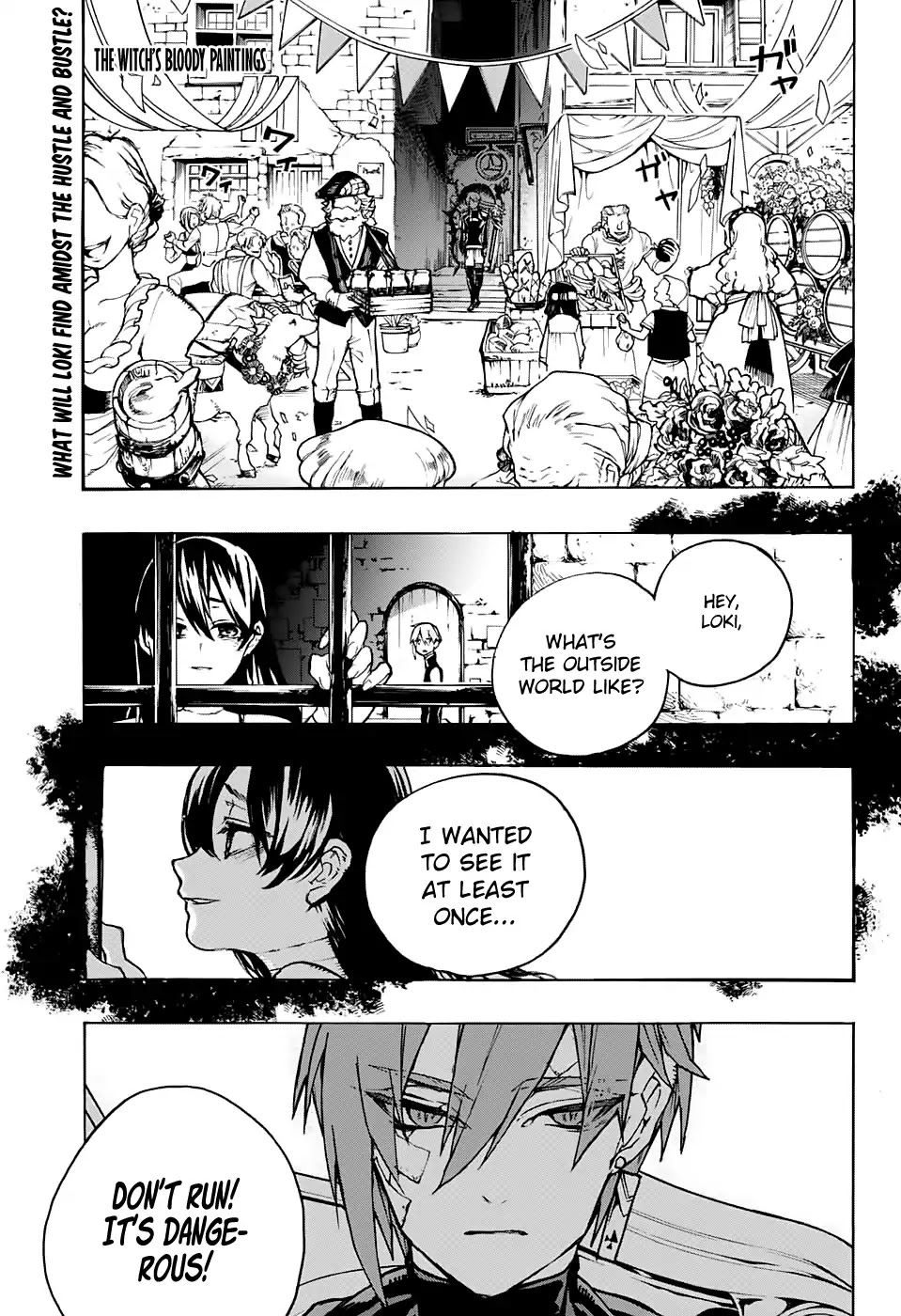 Majo no Kaigashuu Chapter 5 page 1 - Chapter 5: The Second Witch