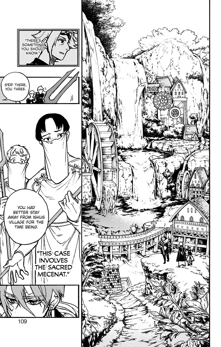 Majo no Kaigashuu Chapter 6 page 11 - Chapter 6: Black Shadow Over Ishus