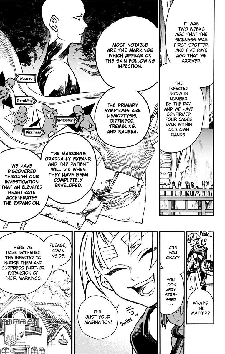 Majo no Kaigashuu Chapter 6 page 13 - Chapter 6: Black Shadow Over Ishus