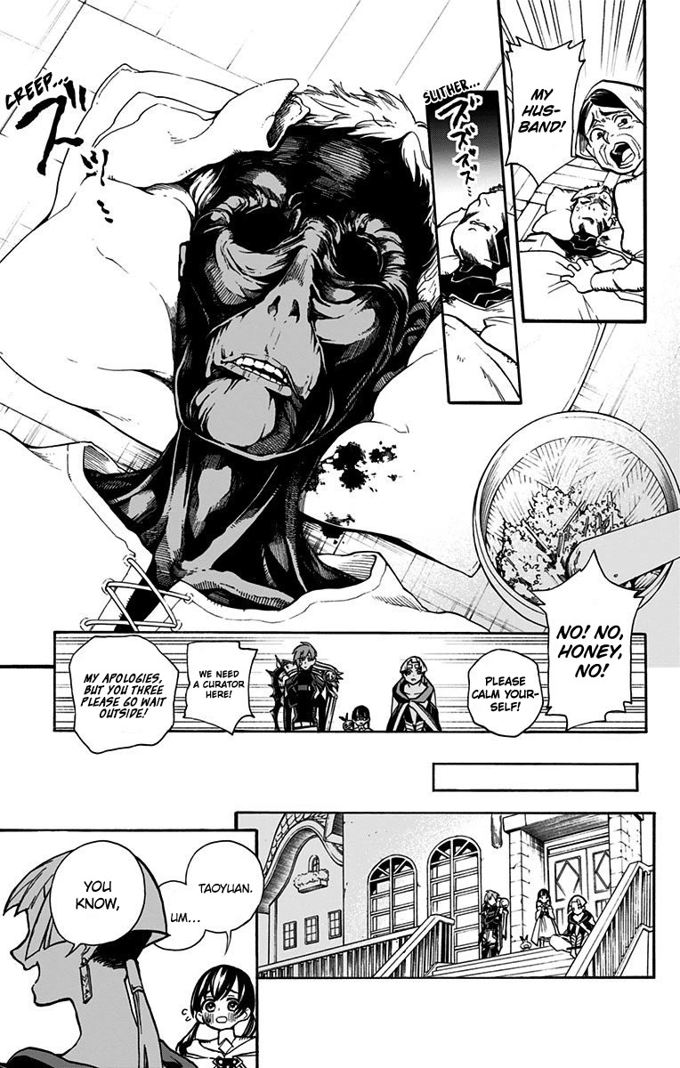 Majo no Kaigashuu Chapter 6 page 17 - Chapter 6: Black Shadow Over Ishus