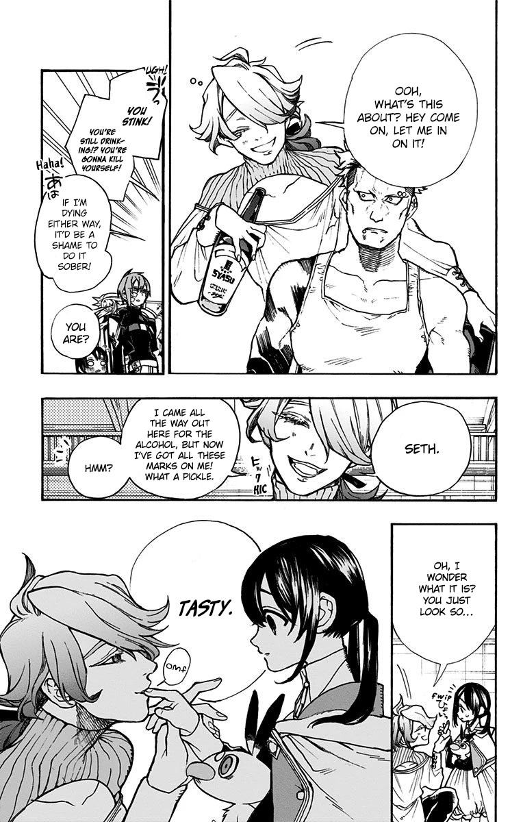 Majo no Kaigashuu Chapter 6 page 21 - Chapter 6: Black Shadow Over Ishus