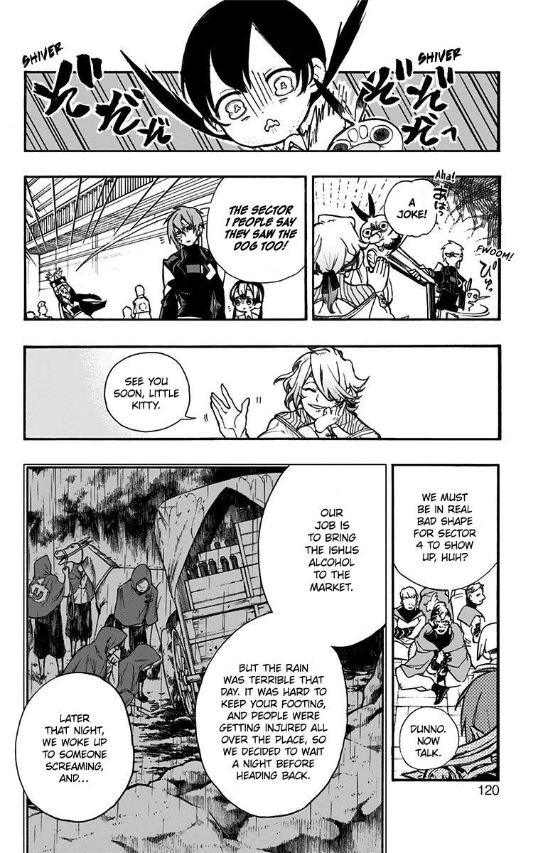 Majo no Kaigashuu Chapter 6 page 22 - Chapter 6: Black Shadow Over Ishus