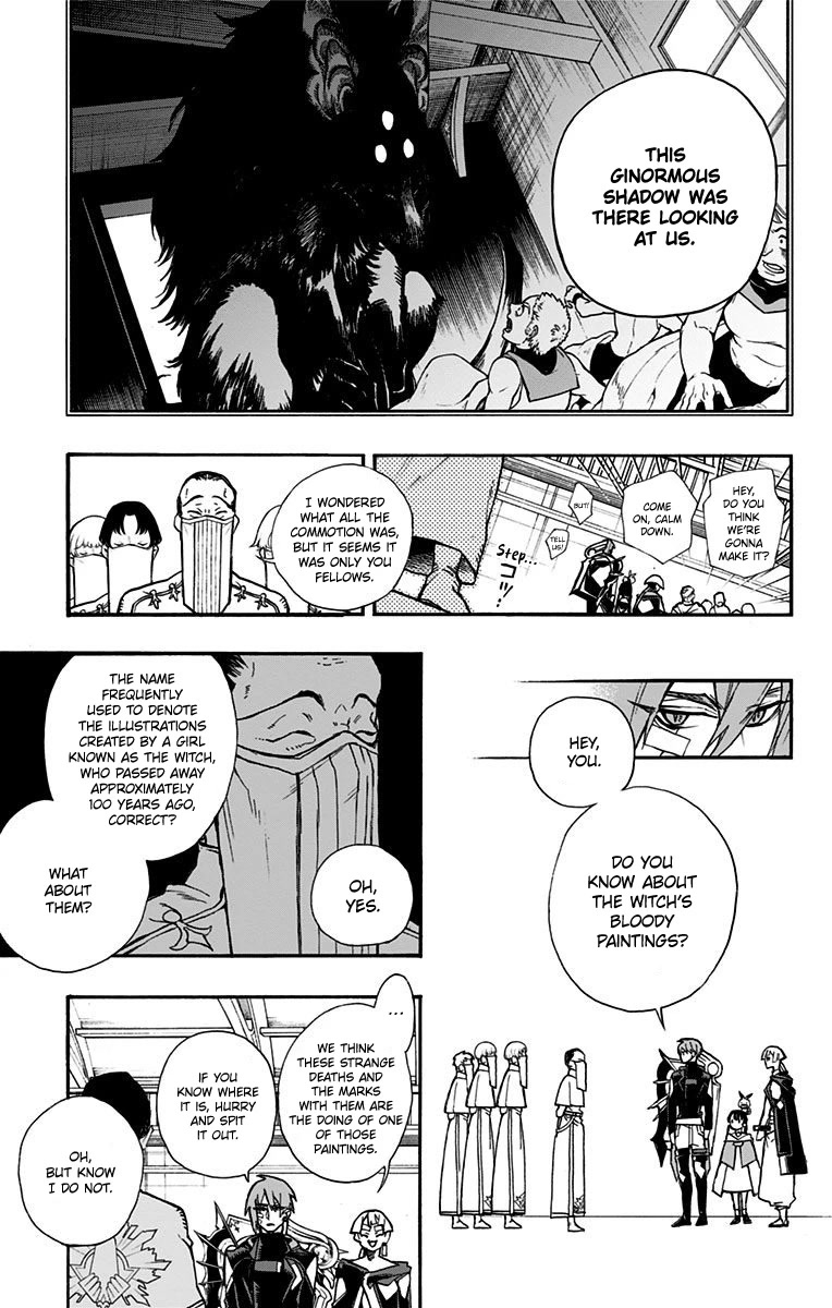 Majo no Kaigashuu Chapter 6 page 23 - Chapter 6: Black Shadow Over Ishus