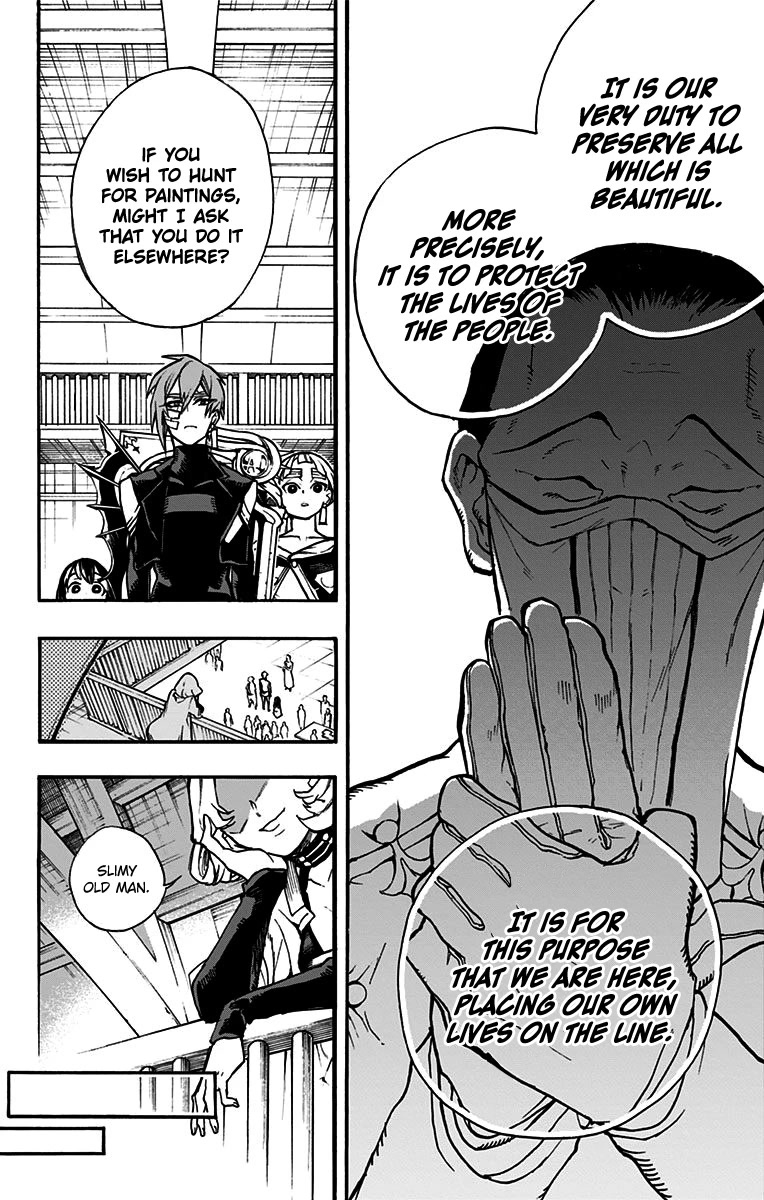 Majo no Kaigashuu Chapter 6 page 24 - Chapter 6: Black Shadow Over Ishus