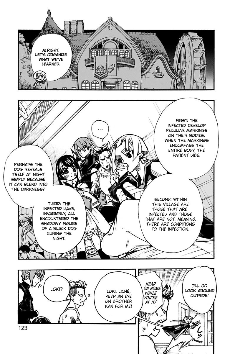 Majo no Kaigashuu Chapter 6 page 25 - Chapter 6: Black Shadow Over Ishus