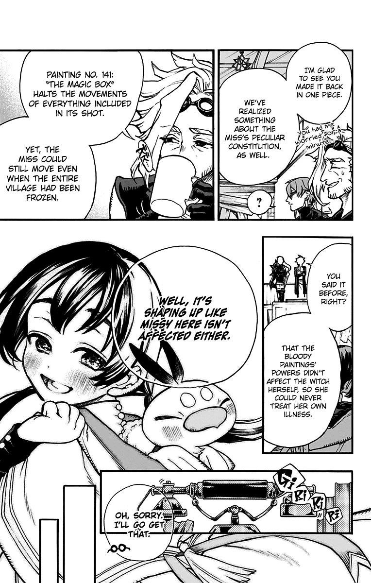 Majo no Kaigashuu Chapter 6 page 7 - Chapter 6: Black Shadow Over Ishus