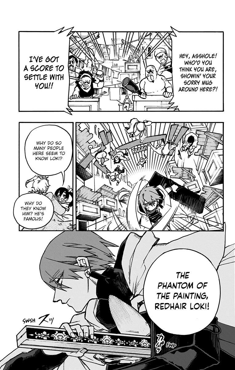 Majo no Kaigashuu Chapter 9 page 18 - Chapter 9: The City of Freedom and Disorder
