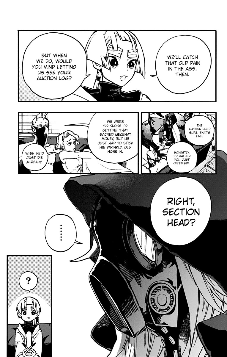 Majo no Kaigashuu Chapter 9 page 28 - Chapter 9: The City of Freedom and Disorder
