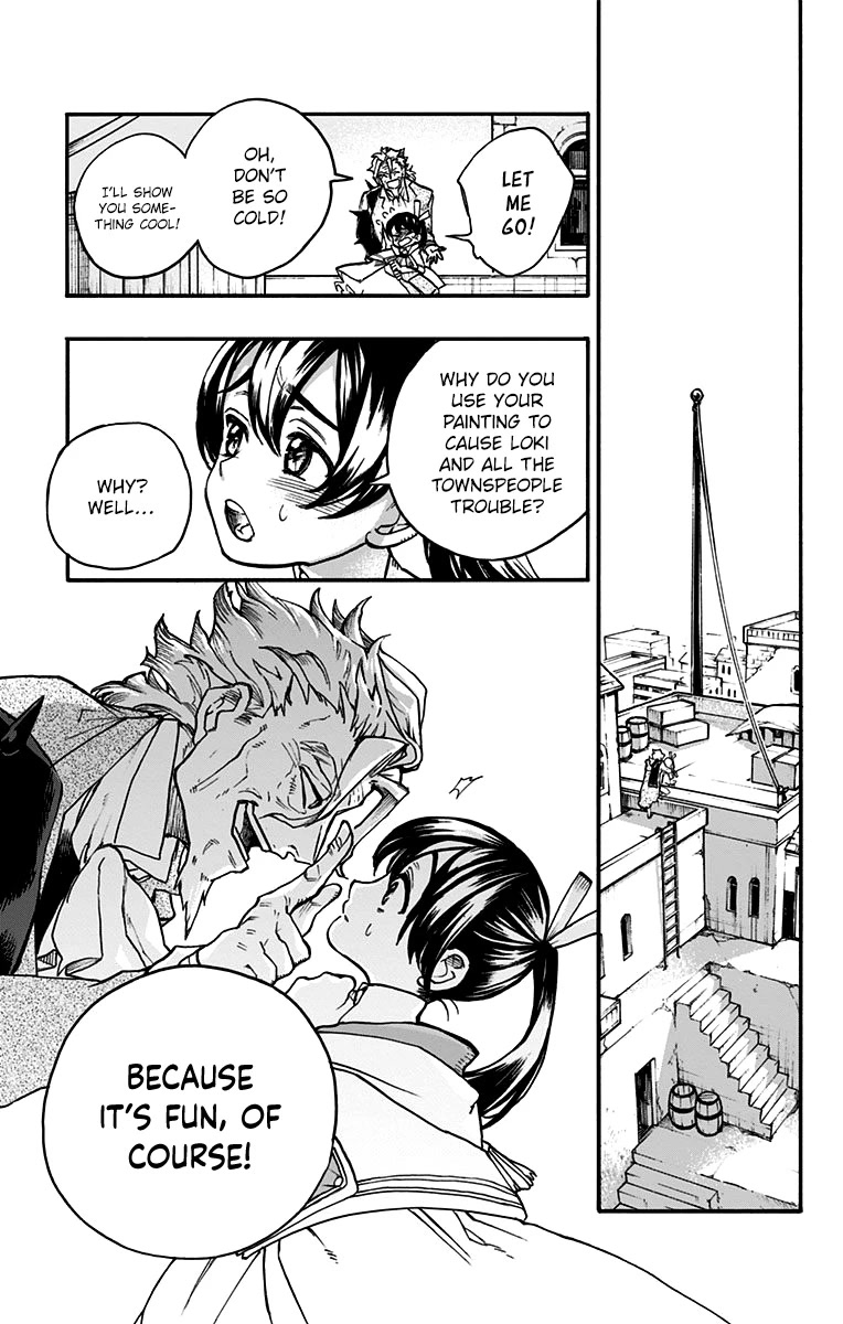 Majo no Kaigashuu Chapter 9 page 30 - Chapter 9: The City of Freedom and Disorder