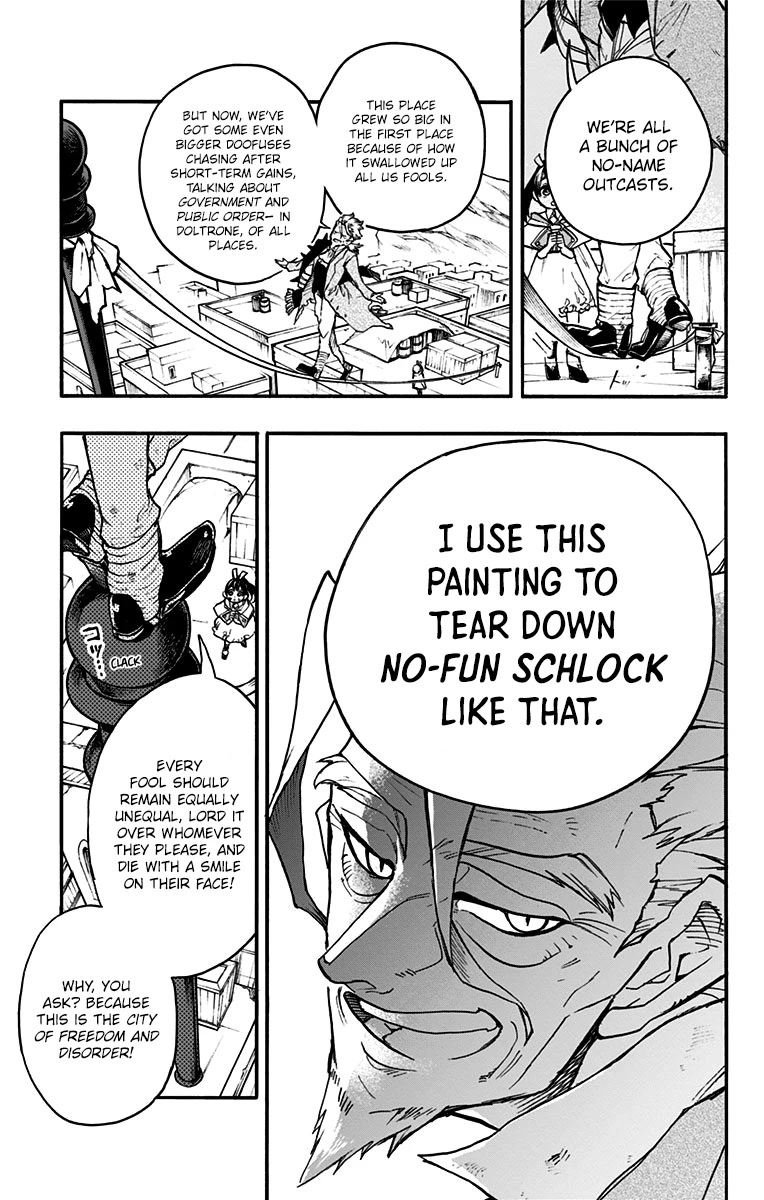 Majo no Kaigashuu Chapter 9 page 32 - Chapter 9: The City of Freedom and Disorder