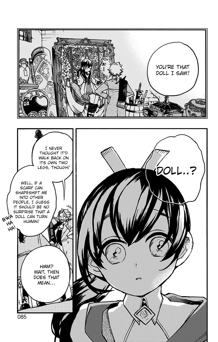 Majo no Kaigashuu Chapter 9 page 35 - Chapter 9: The City of Freedom and Disorder