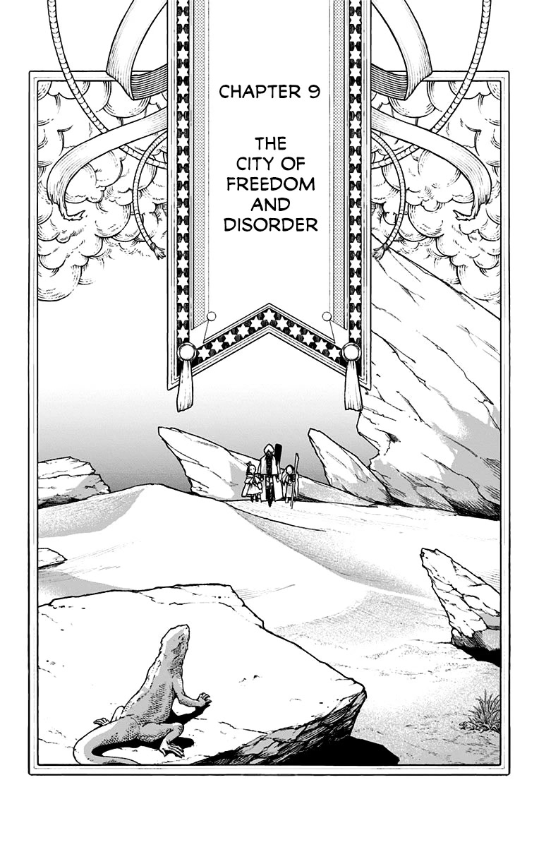 Majo no Kaigashuu Chapter 9 page 4 - Chapter 9: The City of Freedom and Disorder