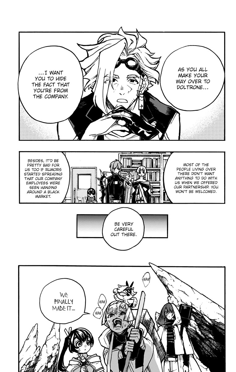 Majo no Kaigashuu Chapter 9 page 5 - Chapter 9: The City of Freedom and Disorder