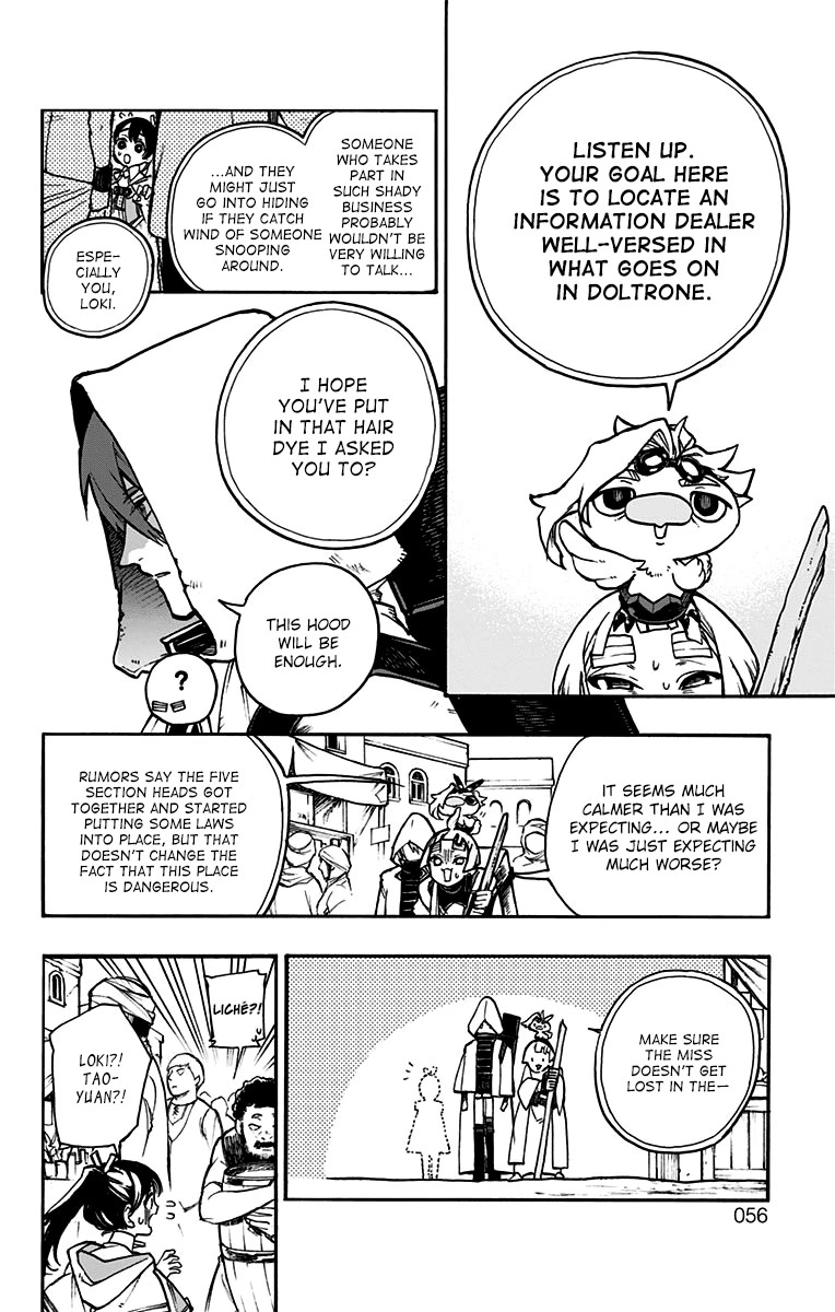 Majo no Kaigashuu Chapter 9 page 7 - Chapter 9: The City of Freedom and Disorder