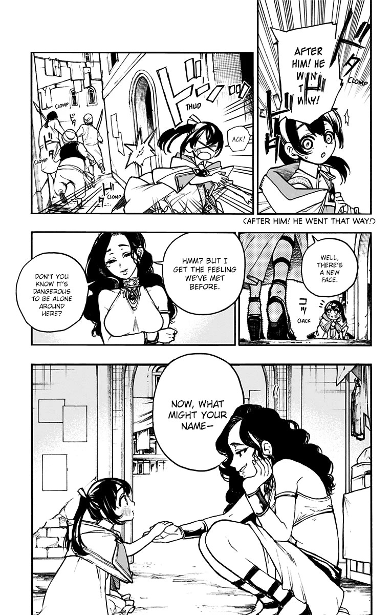 Majo no Kaigashuu Chapter 9 page 8 - Chapter 9: The City of Freedom and Disorder